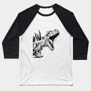 Raging Charax Charcoal Grey Variant Baseball T-Shirt